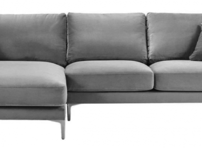 XXL Gray Sectional Sofa Big Textile Fabric Chesterfield Sofas Creative Furniture Living Room